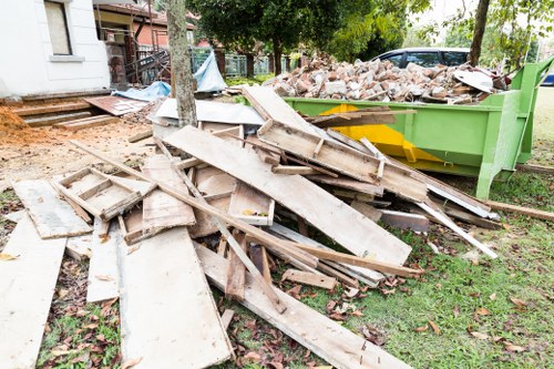 Professional waste management team in Bow