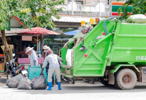 Clean and safe construction environment after waste clearance