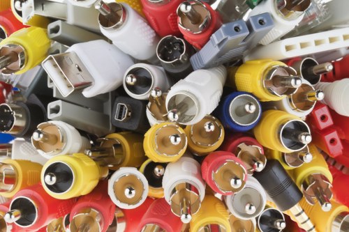 Team receiving on-site safety training